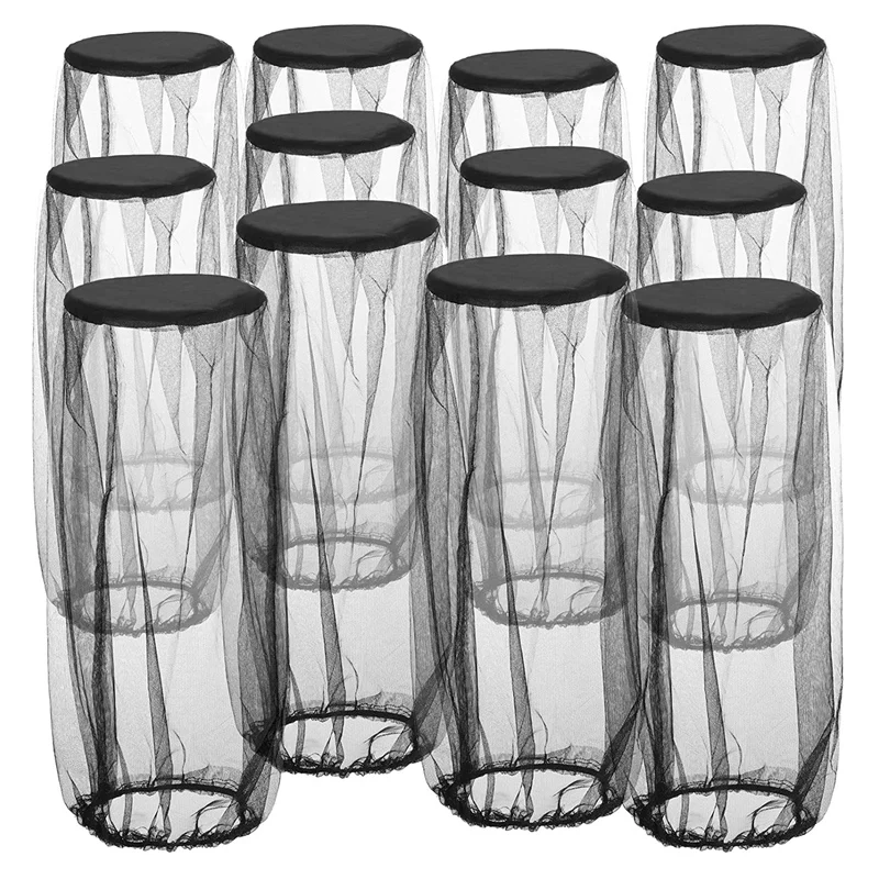 Сетка от комаров для лица и шеи, сетка для защиты капюшона от насекомых, 12 шт.
Сетка от комаров для лица и шеи, сетка для защиты капюшона от насекомых, 12 шт.