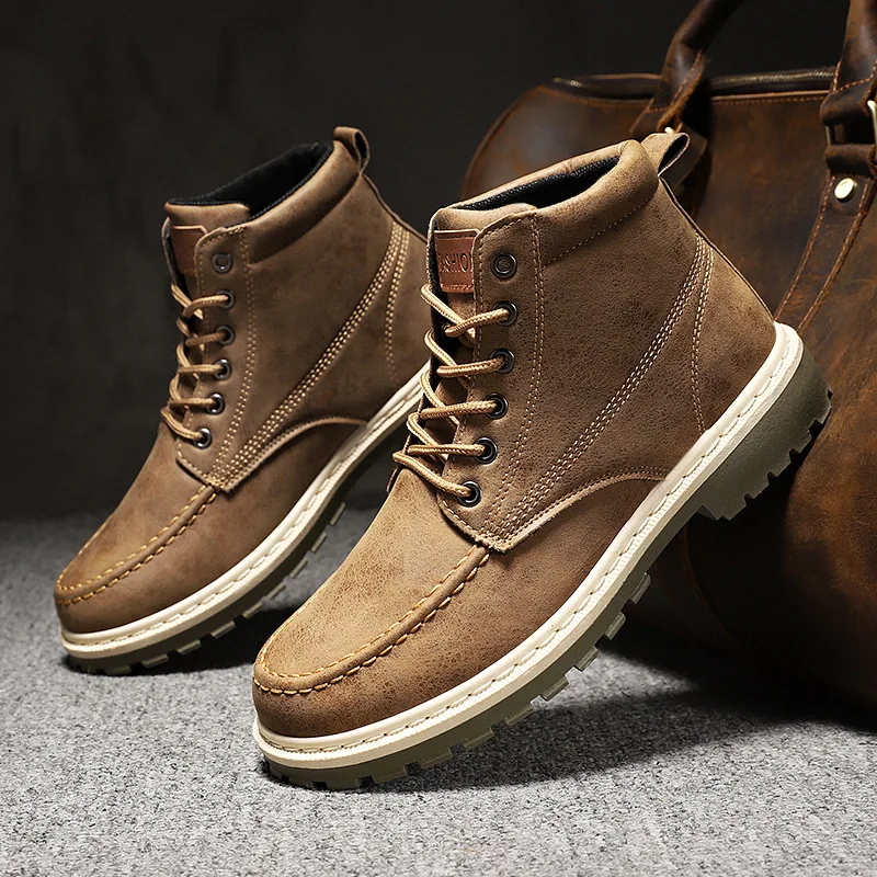 Winter / Autumn men's Motorcycle Outdoor Boots Men Fashion Ankle Boots Men's Boots Snow Boots Retro Oxfords Keep Warm Shoes
Winter / Autumn men's Motorcycle Outdoor Boots Men Fashion Ankle Boots Men's Boots Snow Boots Retro Oxfords Keep Warm Shoes