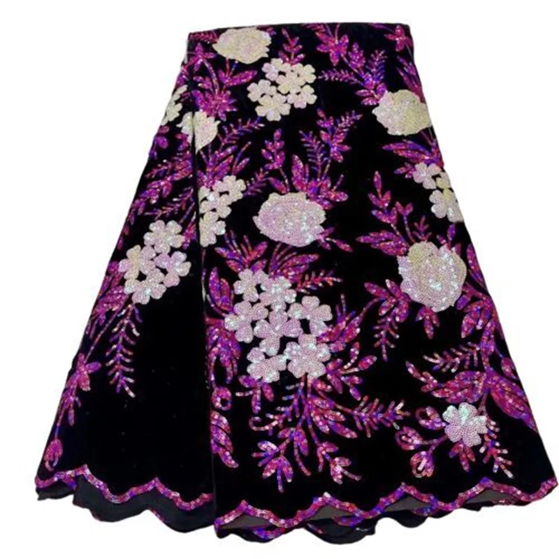 Purple Nigerian Mesh Net Lace Fabric African Sequins Lace velvet Fabric High Quality French Mesh Tulle Lace Fabric with Sequins
Purple Nigerian Mesh Net Lace Fabric African Sequins Lace velvet Fabric High Quality French Mesh Tulle Lace Fabric with Sequins