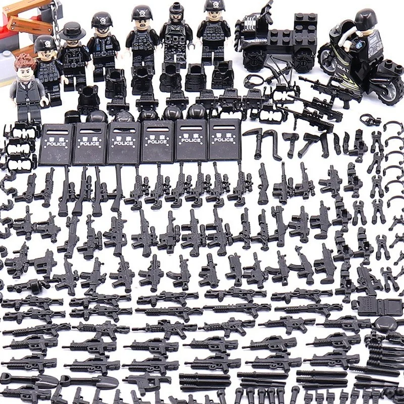 8PCS/Set Dolls Model Bricks Black Panther Military Weapon Accessories Small Particle Assembled Building Block Toys Kits Kids
8PCS/Set Dolls Model Bricks Black Panther Military Weapon Accessories Small Particle Assembled Building Block Toys Kits Kids