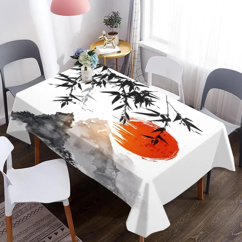 Custom Ink Painting Table Cover Waterproof Oil Proof For Decorative Dining Tablecloth Picnic Blanket Table Cloth 140X200CM 0519
Custom Ink Painting Table Cover Waterproof Oil Proof For Decorative Dining Tablecloth Picnic Blanket Table Cloth 140X200CM 0519