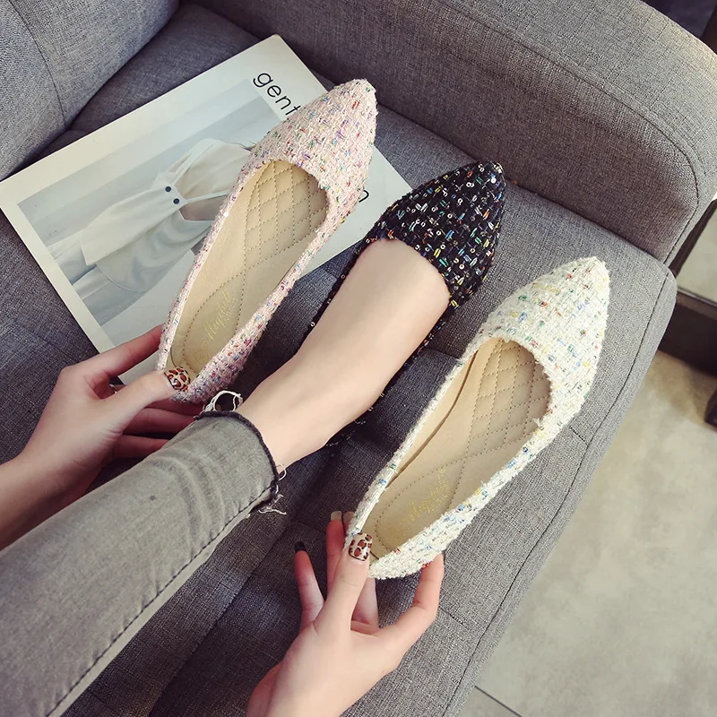 Pointed Toe Casual Woman Shoe Female Footwear Modis Autumn Soft Shallow Mouth Dress 2023 Big Size Fall Boat New TPR Flat PU Leis
Pointed Toe Casual Woman Shoe Female Footwear Modis Autumn Soft Shallow Mouth Dress 2023 Big Size Fall Boat New TPR Flat PU Leis