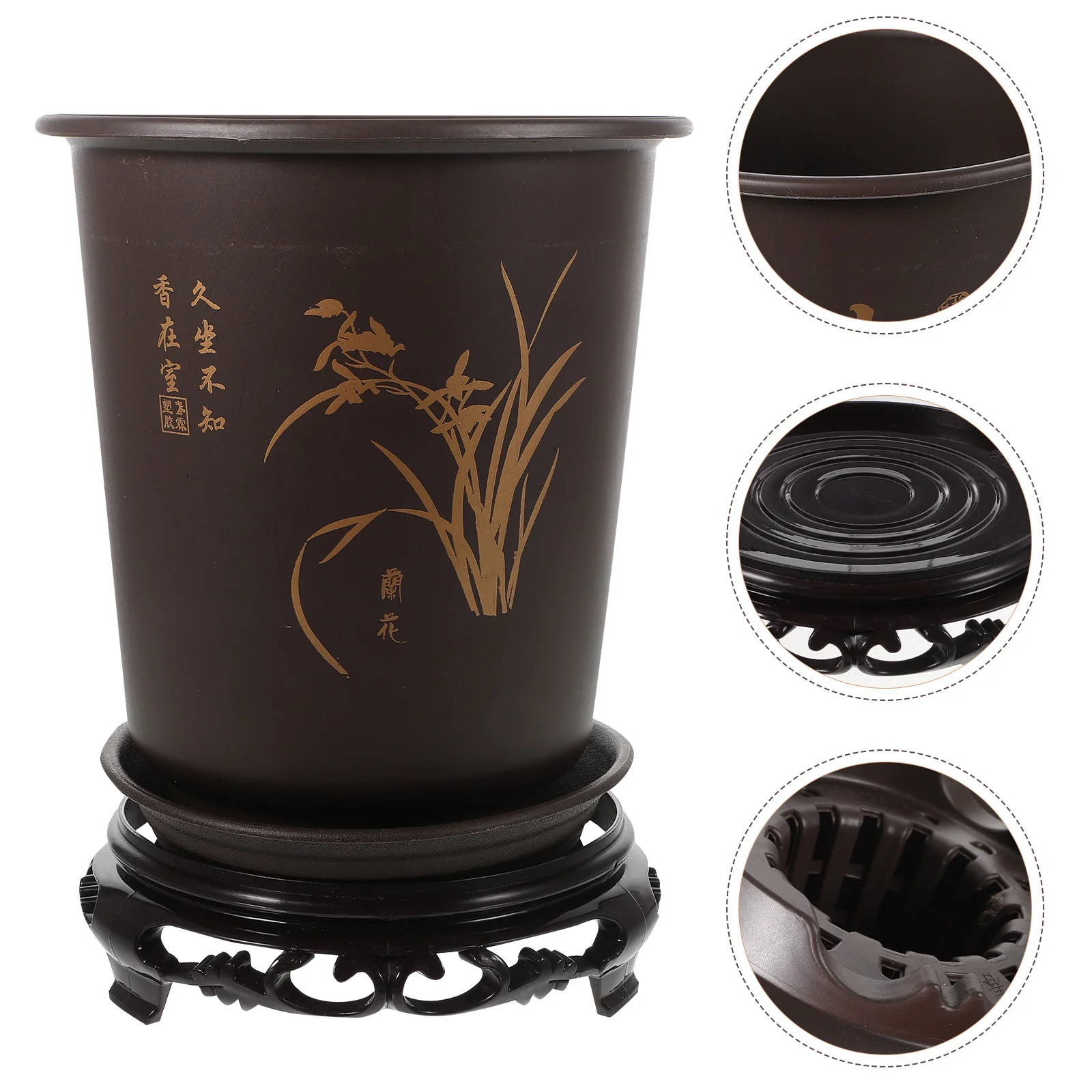 Clivia Flowerpot Rounded Pots Plastic Planting Orchid Bonsai Tray Garden Flowerpots Holders Indoor Ceramic
Clivia Flowerpot Rounded Pots Plastic Planting Orchid Bonsai Tray Garden Flowerpots Holders Indoor Ceramic