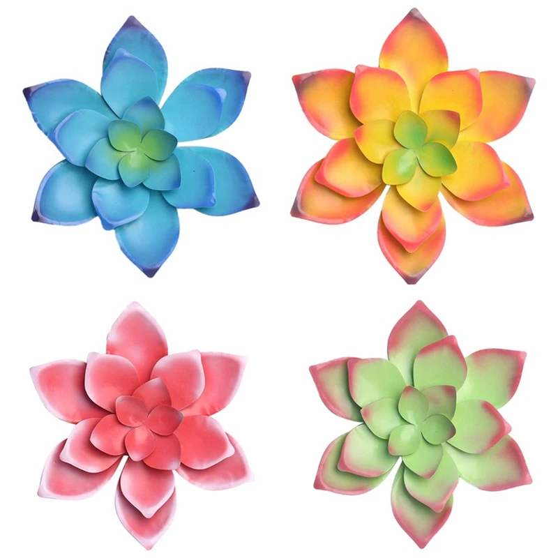 4 Pieces Farmhouse Metal Succulent Wall Decor 10.6 Inch Rusty Iron Flower Wall Art For Living Room Bathroom
4 Pieces Farmhouse Metal Succulent Wall Decor 10.6 Inch Rusty Iron Flower Wall Art For Living Room Bathroom