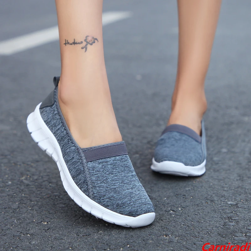 Lightweight Stretch Fabric Slip-on Casual Shoes Women Fashion Baskets Flats Sport Sneakers Ladies Spring Non-slip Jogging Shoes
Lightweight Stretch Fabric Slip-on Casual Shoes Women Fashion Baskets Flats Sport Sneakers Ladies Spring Non-slip Jogging Shoes