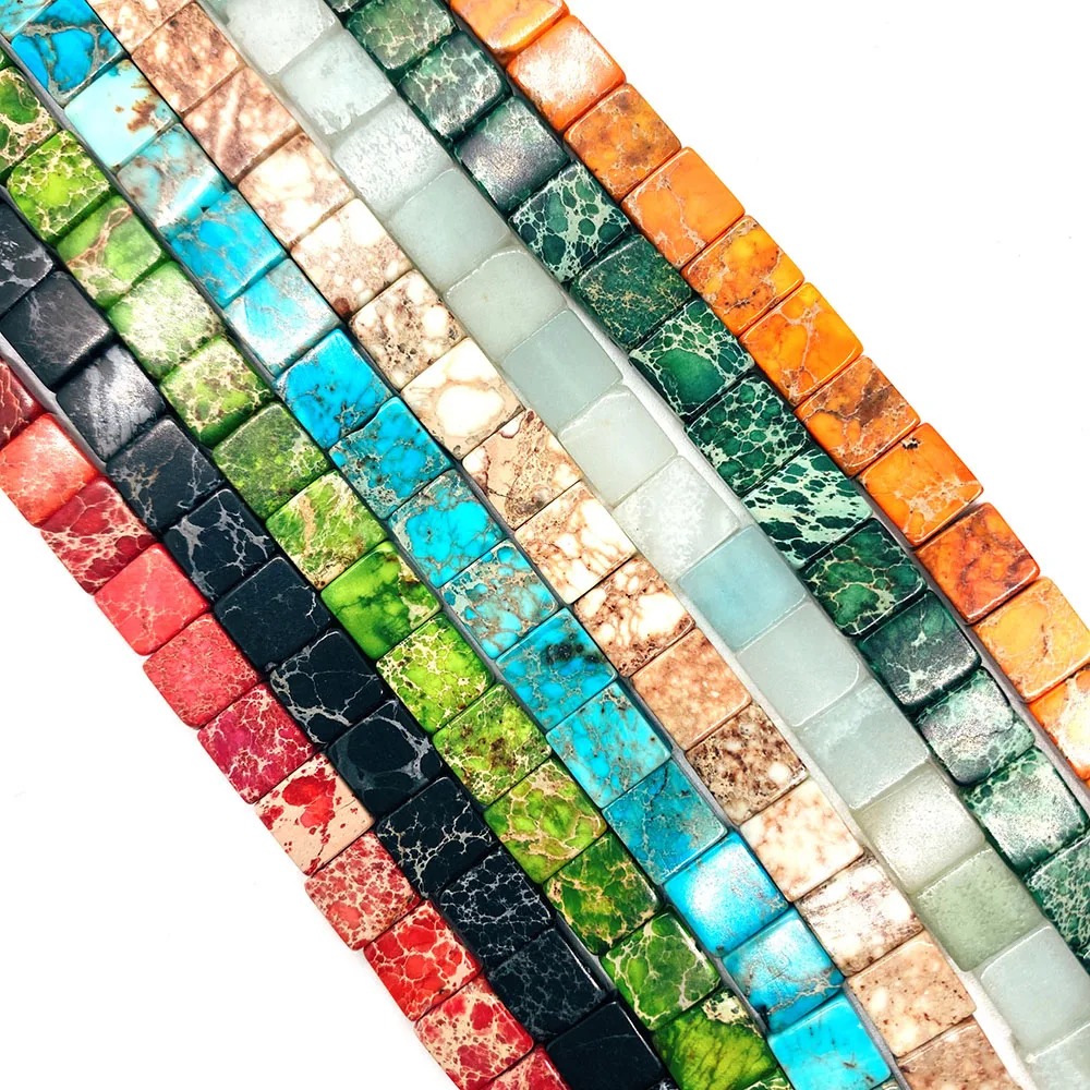 Natural Stone Emperor Stone Beads Square Beads Jewelry for DIY Handmade Necklace Earrings Jewelry Accessories 6x6x3mm
Natural Stone Emperor Stone Beads Square Beads Jewelry for DIY Handmade Necklace Earrings Jewelry Accessories 6x6x3mm