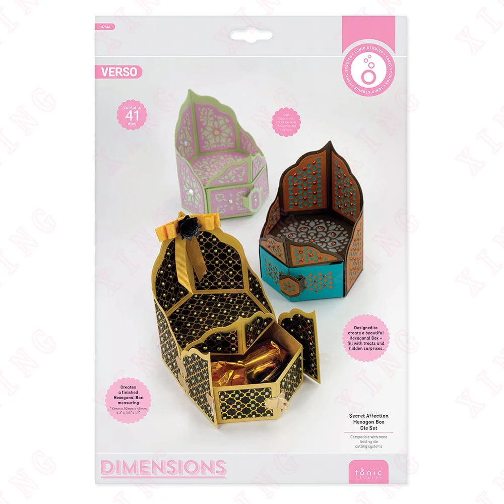 Scrapbook Diary Decoration Stencil Embossed Template Diy Greeting Card Handmade Craft Hexagon Box Die Set New Metal Cutting Dies
Scrapbook Diary Decoration Stencil Embossed Template Diy Greeting Card Handmade Craft Hexagon Box Die Set New Metal Cutting Dies