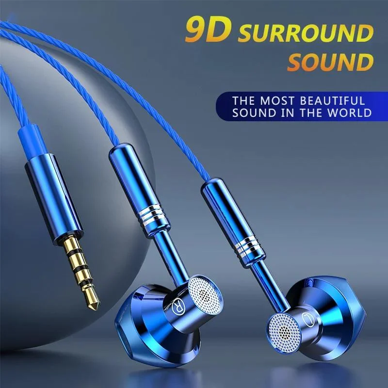 

TWS 9D Stereo Wired Earphones Gamers Headset In-ear Wired Headphone HiFi Bass Earphone Earbud Phone Headsets With Microphone