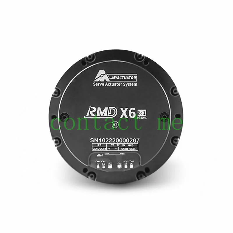 RS485 CAN function RMD-X6 1:6 V1 V3 Small Volume Micro Gear Reducer Motor Application For Gimbal Servo Arm Joint Module
RS485 CAN function RMD-X6 1:6 V1 V3 Small Volume Micro Gear Reducer Motor Application For Gimbal Servo Arm Joint Module