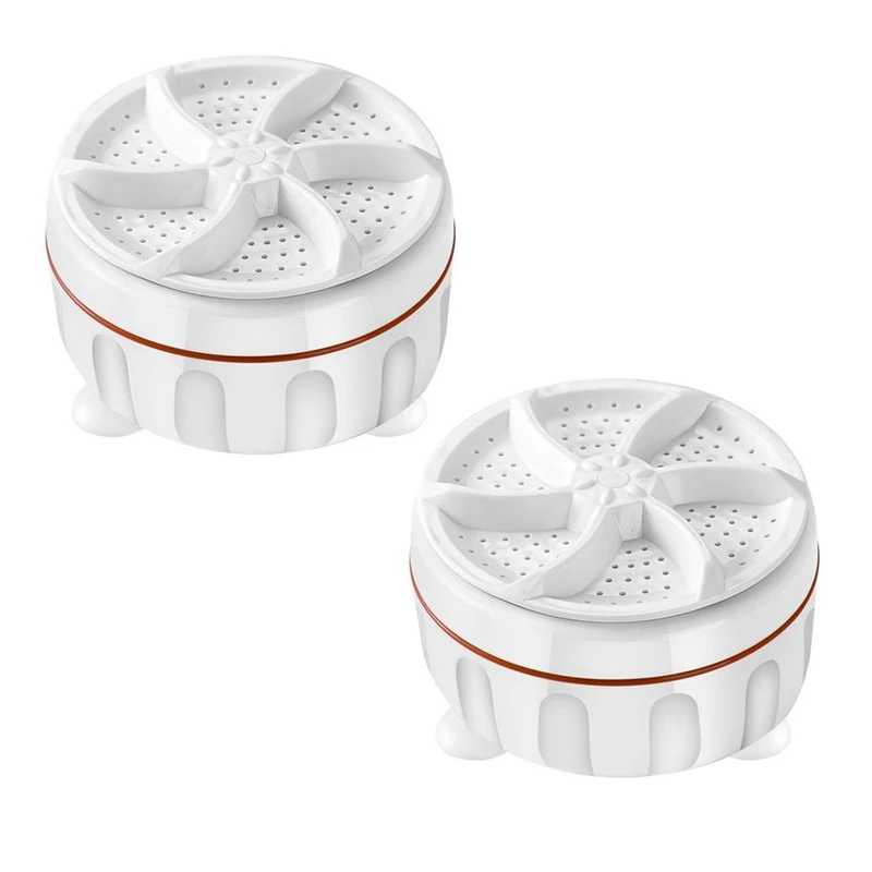 2PCS Mini Washing Machine USB Two-Way Rotating Turbine Washing Machine For Sock Underwear For Travel
2PCS Mini Washing Machine USB Two-Way Rotating Turbine Washing Machine For Sock Underwear For Travel