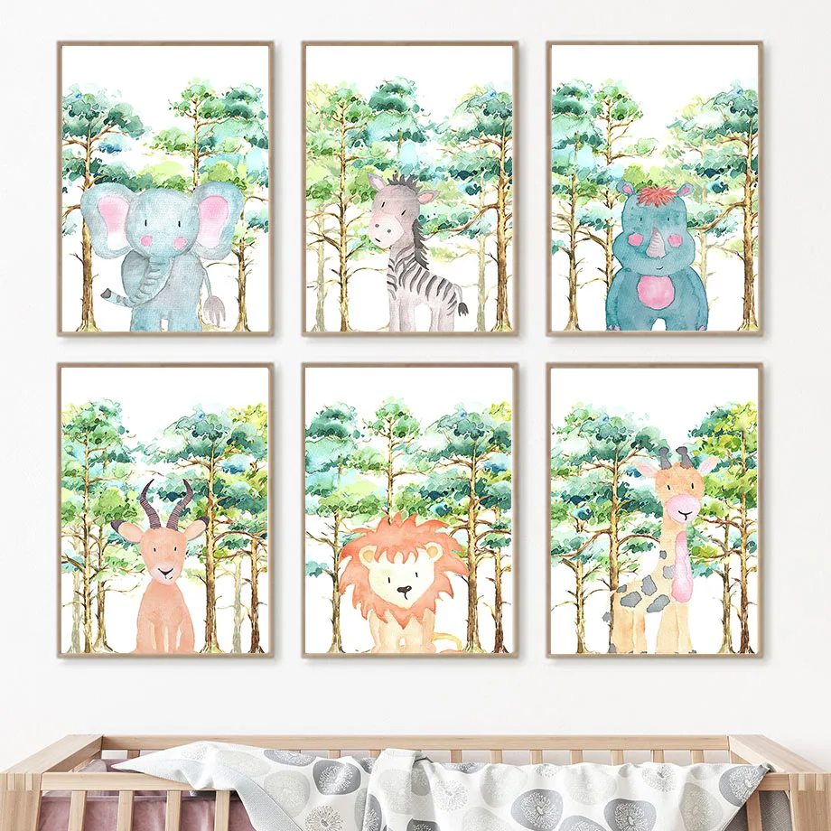 Lion Dinosaur Elephant Zebra Forest Animals Nordic Wall Art Canvas Painting Posters And Prints Pictures For Living Room Decor
Lion Dinosaur Elephant Zebra Forest Animals Nordic Wall Art Canvas Painting Posters And Prints Pictures For Living Room Decor