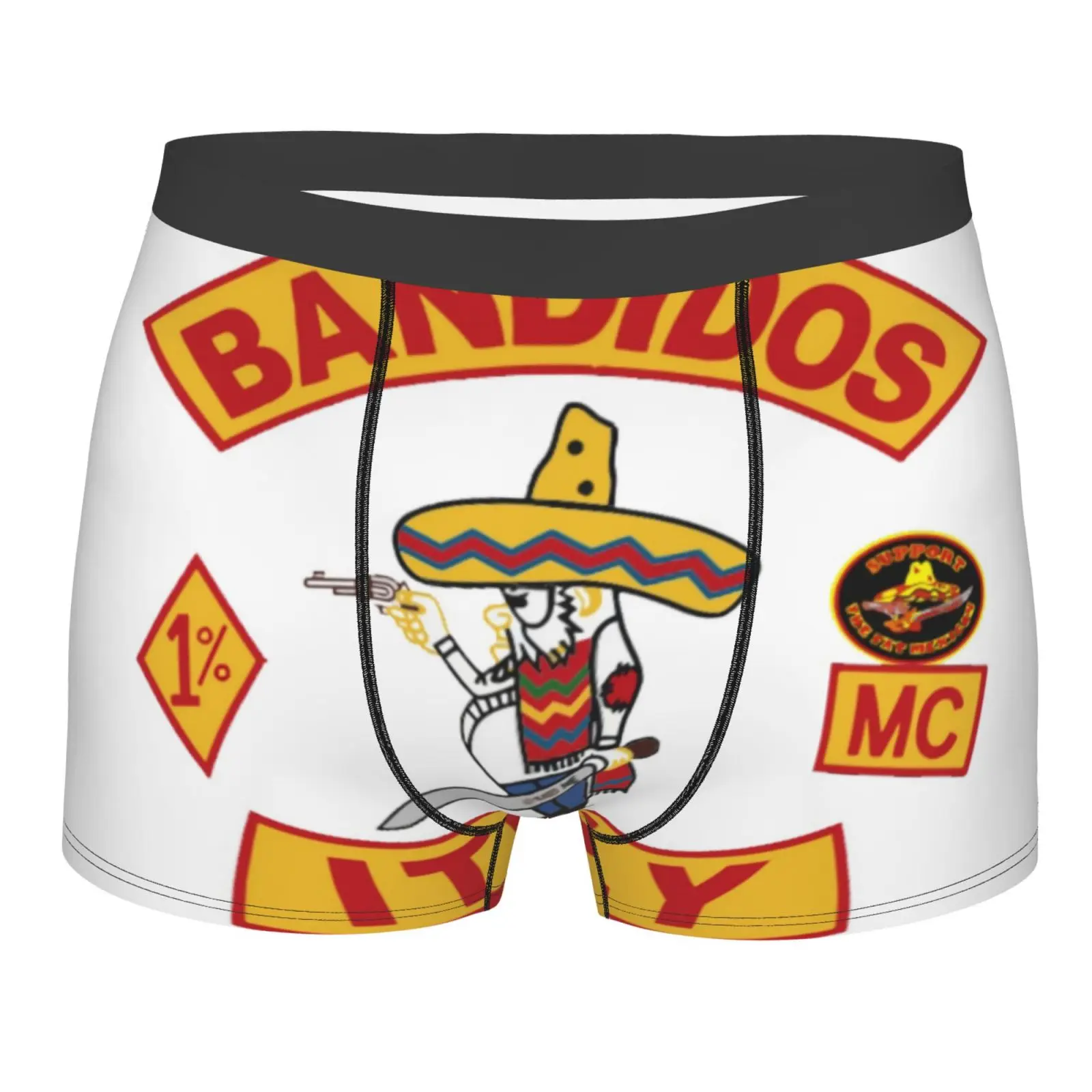 Bandidos Worldwide Motorcycle Club 179 Men's Panties Lift Underwear Brand Long Leg Men Brand Mens Underwear Pocket Male Shorts 
Bandidos Worldwide Motorcycle Club 179 Men's Panties Lift Underwear Brand Long Leg Men Brand Mens Underwear Pocket Male Shorts
