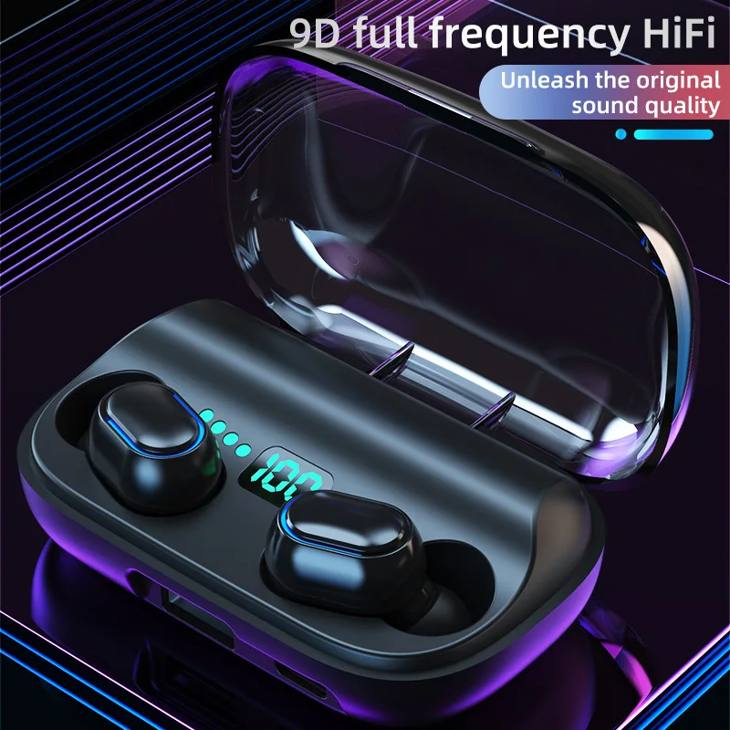 New T11 True Wireless Headphones Bluetooth-compatible TWS Music Stereo Sport Earbuds Earphones with Touch Control
New T11 True Wireless Headphones Bluetooth-compatible TWS Music Stereo Sport Earbuds Earphones with Touch Control