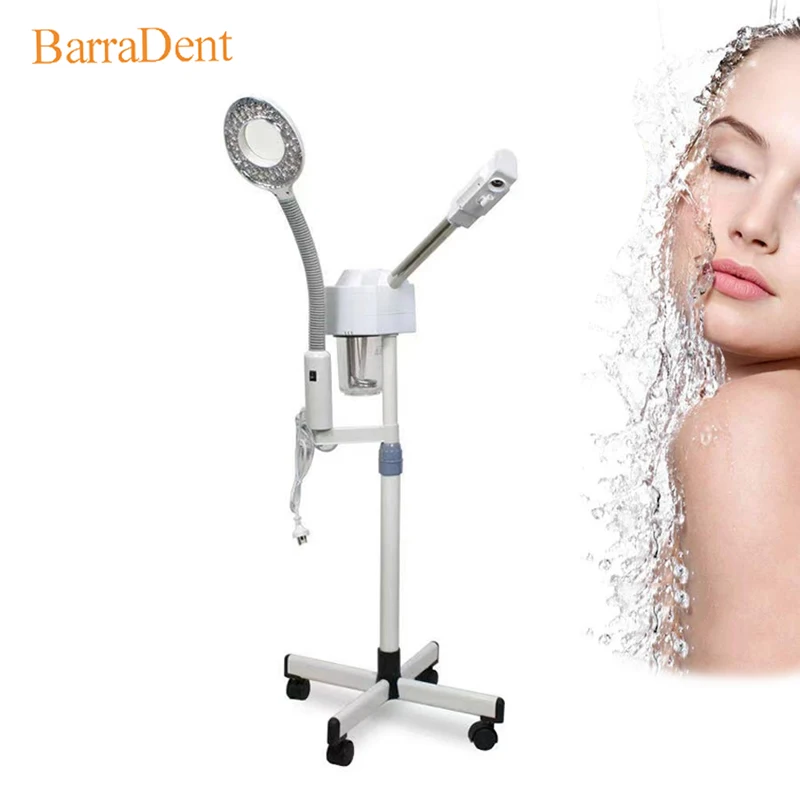 2 in 1 Multifunctional Spray Facial Steamer Ozone Beauty Device LED Magnifying Light Whitening Moisturizing Hydrating Skin
2 in 1 Multifunctional Spray Facial Steamer Ozone Beauty Device LED Magnifying Light Whitening Moisturizing Hydrating Skin