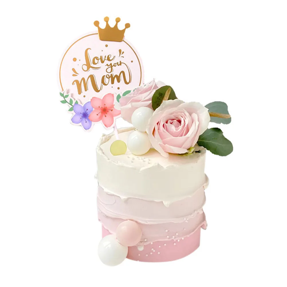 1pc New Cake Topper Pink Heart Flower Decoration Letter Happy Mother's Day Cake Toppers Supplies Cupcake Dessert Gift For Mom
1pc New Cake Topper Pink Heart Flower Decoration Letter Happy Mother's Day Cake Toppers Supplies Cupcake Dessert Gift For Mom