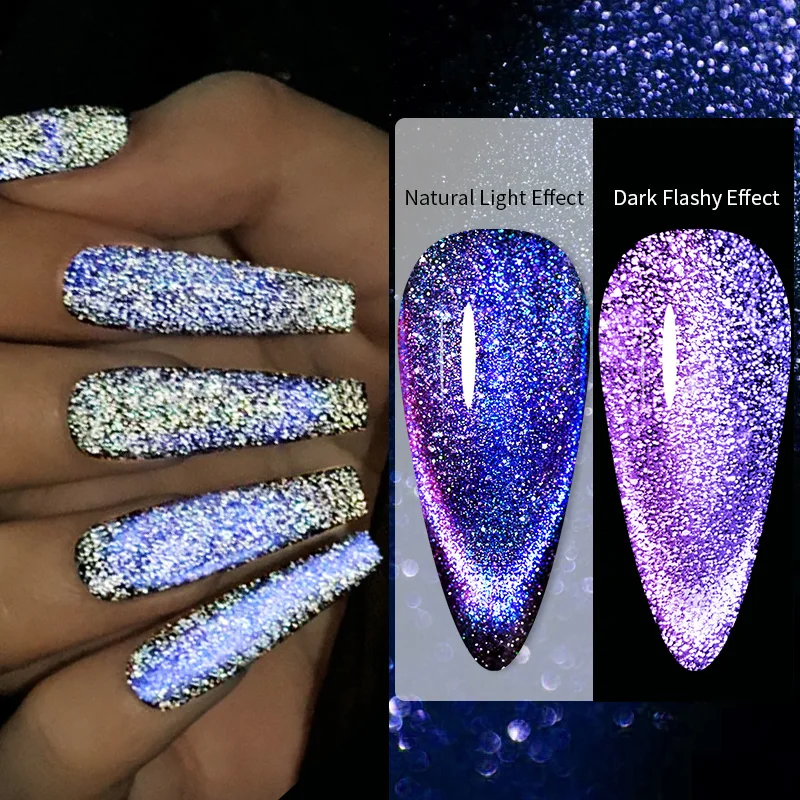 LILYCUTE 7ml Sparkle 9D Cat Magnetic Nail Gel Polish Reflective Flowing Cat Magnetic Gel Colorful Shining Glitter Nail Art Gel
LILYCUTE 7ml Sparkle 9D Cat Magnetic Nail Gel Polish Reflective Flowing Cat Magnetic Gel Colorful Shining Glitter Nail Art Gel
