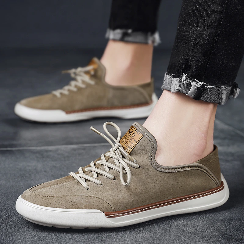 Breathable Luxury Leather Casual Men Shoes Comfortable High-quality Lightweight 2021 New Lace-Up Walking shoes S5830-S5837
Breathable Luxury Leather Casual Men Shoes Comfortable High-quality Lightweight 2021 New Lace-Up Walking shoes S5830-S5837
