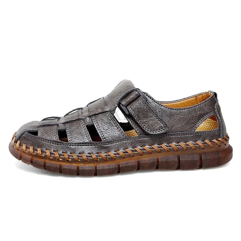 Genuine Leather Casual Shoes For Men High Quality Classic Men Sandals Summer Outdoor Walking Men Sneakers Breathable Men Sandals
Genuine Leather Casual Shoes For Men High Quality Classic Men Sandals Summer Outdoor Walking Men Sneakers Breathable Men Sandals