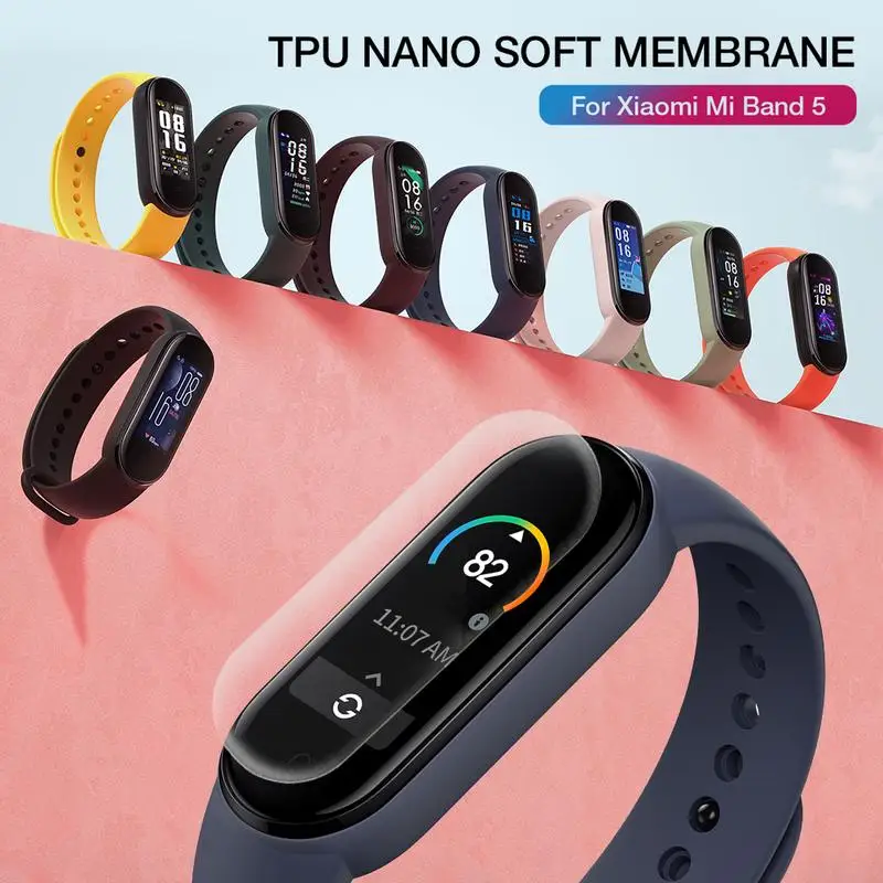 1/5/10 Pcs Hydrogel Protection Film Non-slip Waterproof HD Resolution Full-Screen Protective Tempered Film For Xiaomi Mi Band 5
1/5/10 Pcs Hydrogel Protection Film Non-slip Waterproof HD Resolution Full-Screen Protective Tempered Film For Xiaomi Mi Band 5