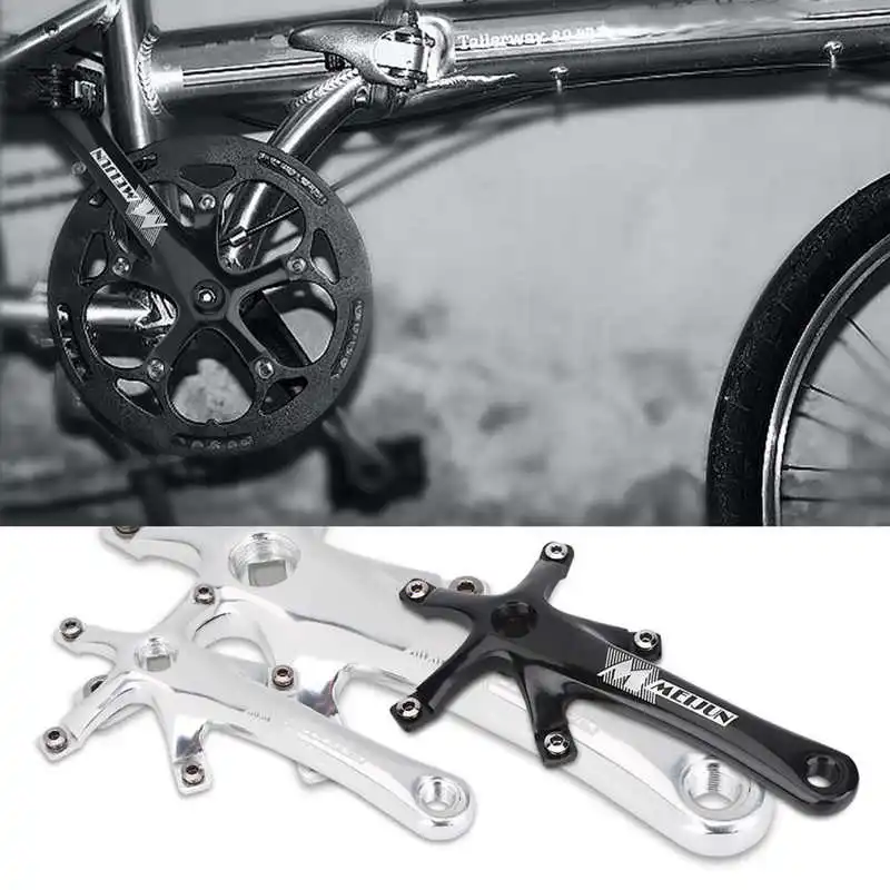 MEIJUN Bike Crankset Chainwheel 1Pair 170MM Mountain Road Bike Alloy Crank Single Two‑Piece Road Chainring Bicycle Crank Set
MEIJUN Bike Crankset Chainwheel 1Pair 170MM Mountain Road Bike Alloy Crank Single Two‑Piece Road Chainring Bicycle Crank Set