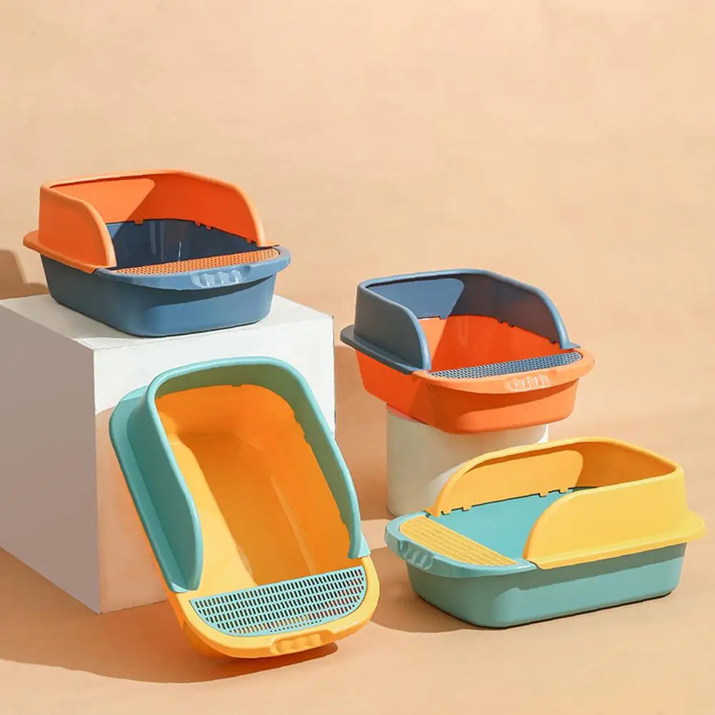 Cat Litter Box Heighten Semi-open Toilets For Pet Clean Sandbox With Free Shovel Cat Breathable Cat's House Cat Suppliers
Cat Litter Box Heighten Semi-open Toilets For Pet Clean Sandbox With Free Shovel Cat Breathable Cat's House Cat Suppliers