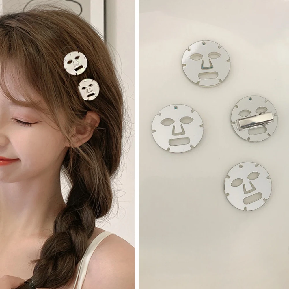 Creative Funny Mirror Facial Mask Hair Clip For Women Handmade Duckbill Hairpin Girls Acrylic Barrettes Party Hair Accessories
Creative Funny Mirror Facial Mask Hair Clip For Women Handmade Duckbill Hairpin Girls Acrylic Barrettes Party Hair Accessories