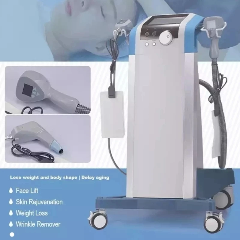 2023 new 2 IN 1 360 body shaping and fat reducing tightener Exili unipolar radio frequency facial rejuvenation beauty instrument
2023 new 2 IN 1 360 body shaping and fat reducing tightener Exili unipolar radio frequency facial rejuvenation beauty instrument
