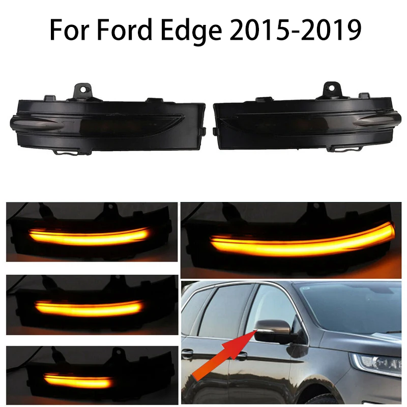 2 шт. для Ford Edge 2015-2019 светодиодный автомобильный мигающий динамический сигнал поворота боковое зеркало последовательный индикатор мигающая лампа
2 шт. для Ford Edge 2015-2019 светодиодный автомобильный мигающий динамический сигнал поворота боковое зеркало последовательный индикатор мигающая лампа
