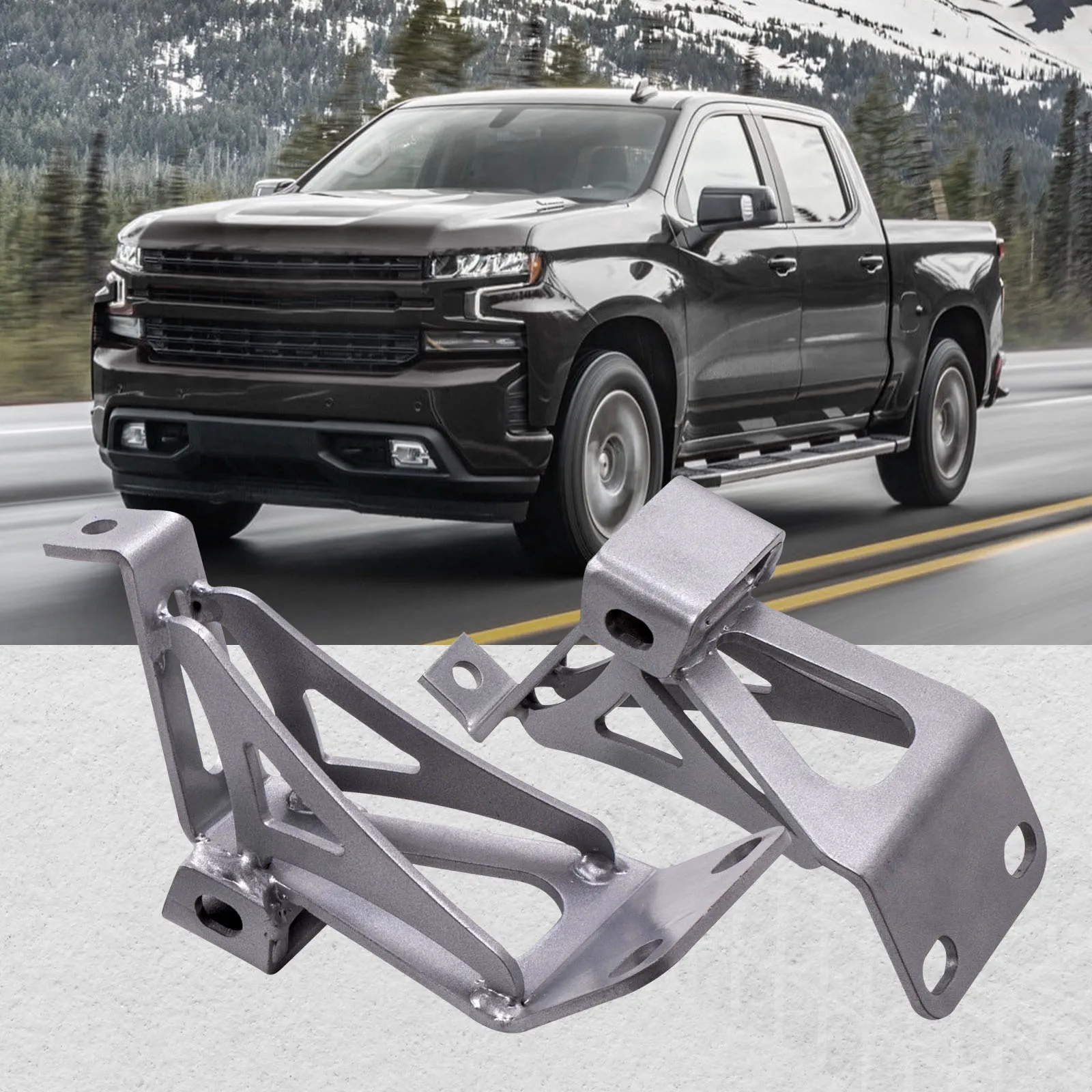 maxpeedingrods Sheet Metal Mount Bracket 1963-1972 for Chevy C10 GMC Truck Small Block V8
maxpeedingrods Sheet Metal Mount Bracket 1963-1972 for Chevy C10 GMC Truck Small Block V8