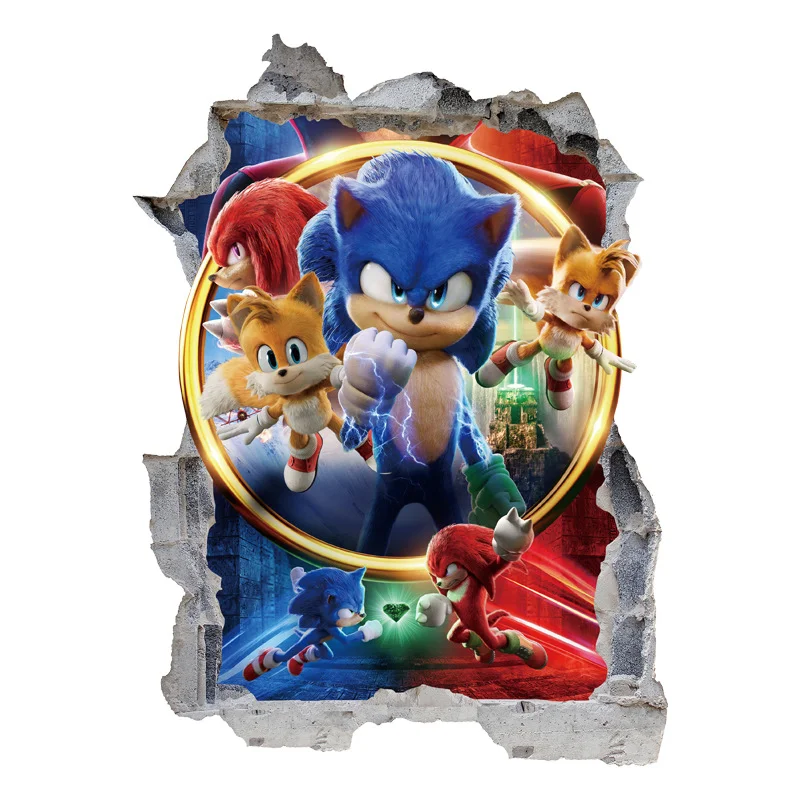 New Sonic The Hedgehog Wallpaper Anime Poster Children's Room Decoration Self-adhesive Glass Door Cartoon PVC Sticker Wall Decor
New Sonic The Hedgehog Wallpaper Anime Poster Children's Room Decoration Self-adhesive Glass Door Cartoon PVC Sticker Wall Decor