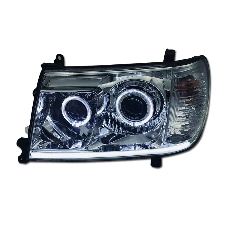 Налобный фонарь в сборе для Toyota Land Cruiser Prado LC100 4500 4700, объектив angel eye, сигнал поворота ближнего и дальнего света
Налобный фонарь в сборе для Toyota Land Cruiser Prado LC100 4500 4700, объектив angel eye, сигнал поворота ближнего и дальнего света