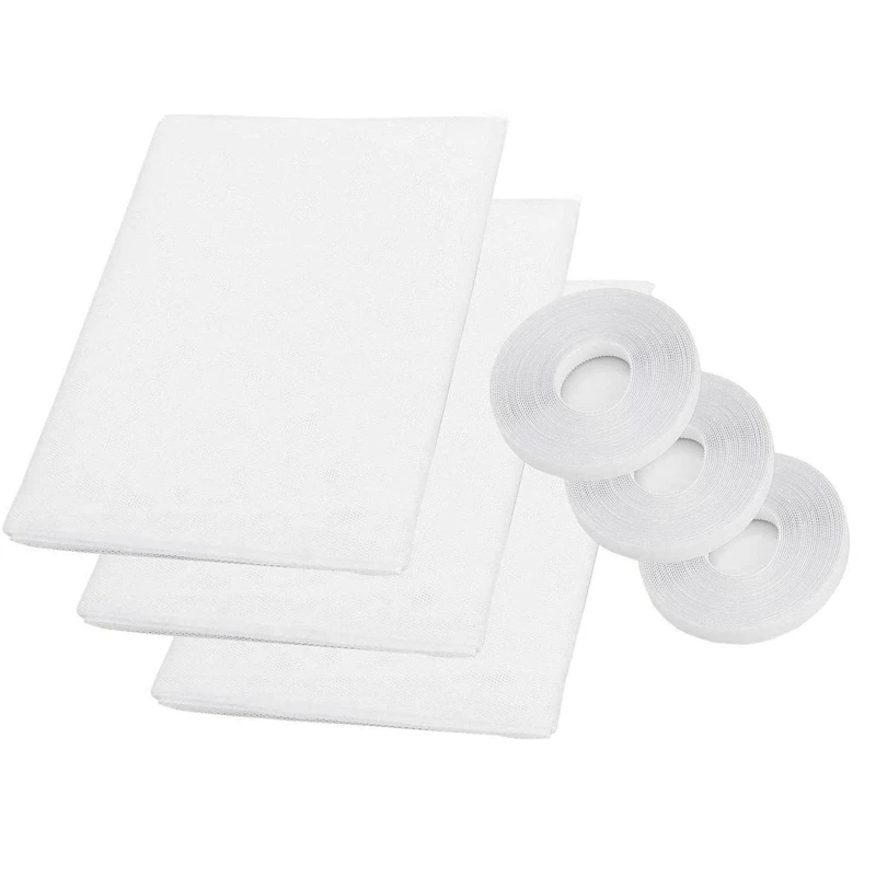 3 Pack 1.5M x 1. Mosquito Nets Window Mosquito Nets with Roll Plastic Mosquito Nets Fiber Mosquito Nets
3 Pack 1.5M x 1. Mosquito Nets Window Mosquito Nets with Roll Plastic Mosquito Nets Fiber Mosquito Nets