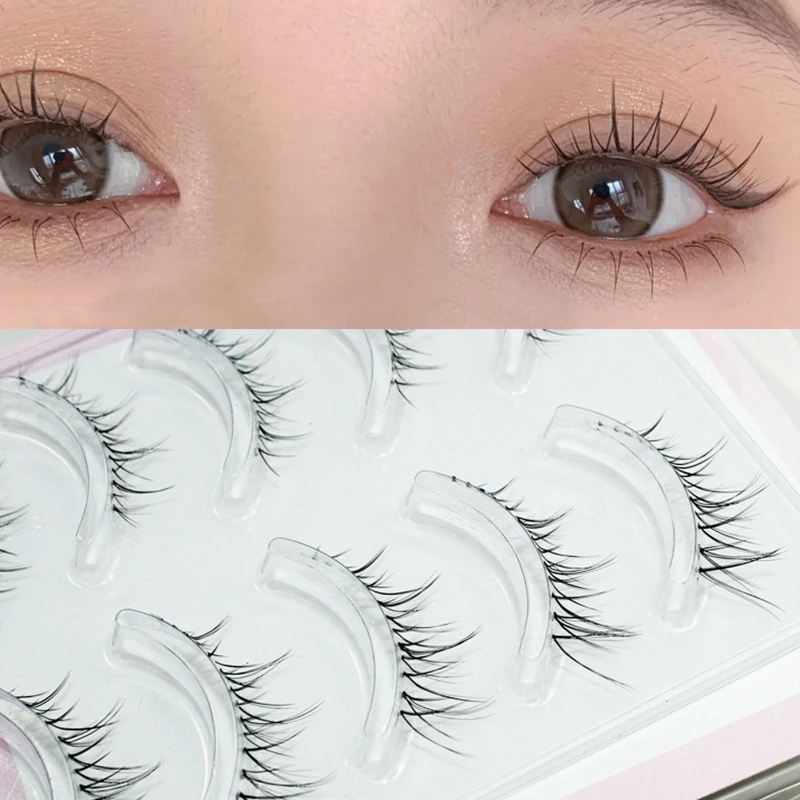 New 5 Pairs Manga False Eyelashes Natural Thick Clustered Pointed Tail Eyelashes Cos Dance Performance Eyelash Extensions Tool
New 5 Pairs Manga False Eyelashes Natural Thick Clustered Pointed Tail Eyelashes Cos Dance Performance Eyelash Extensions Tool