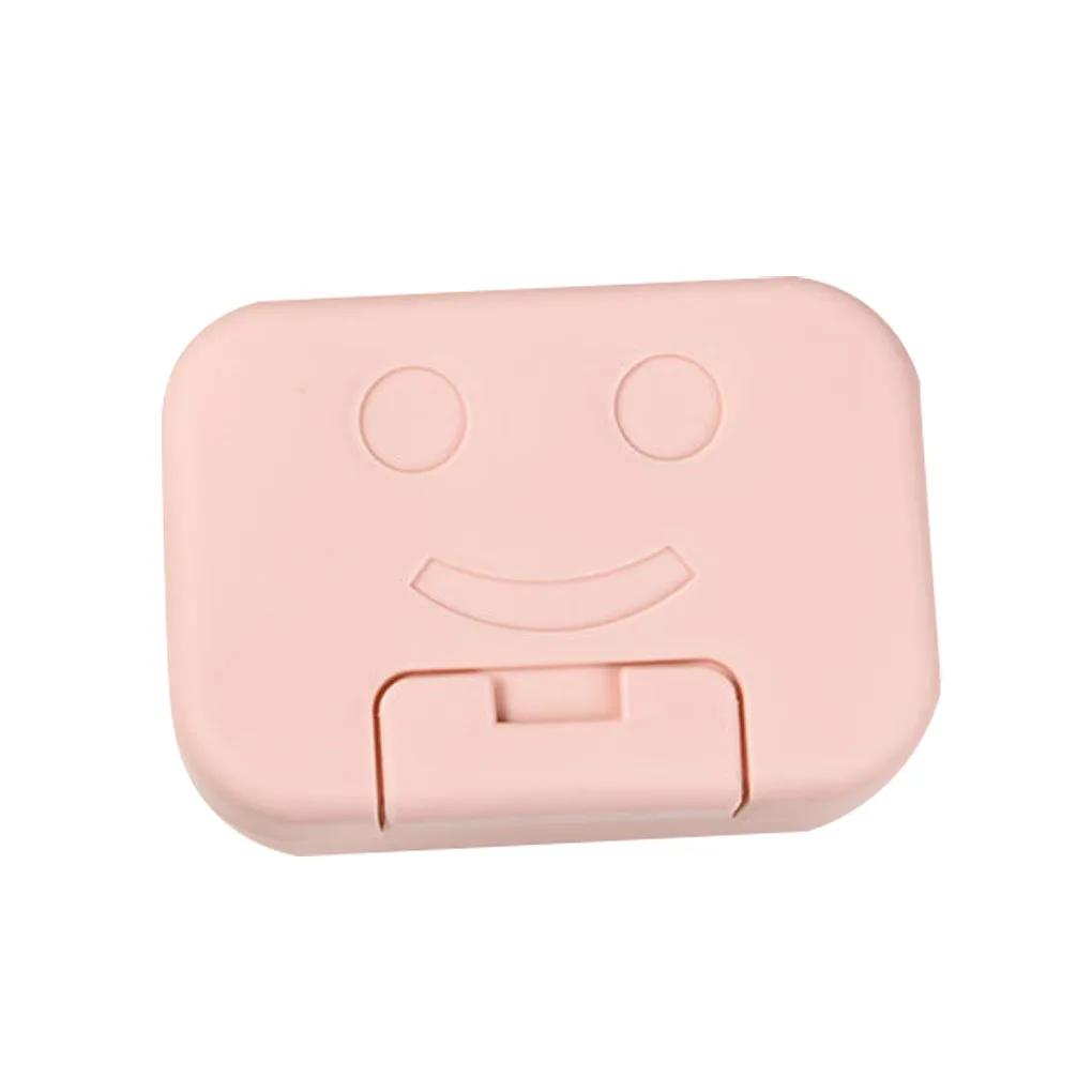 Smiling Face Soap Box Dish Waterproof Travel Portable Plastic Case Seal Soap Holder with Lid
Smiling Face Soap Box Dish Waterproof Travel Portable Plastic Case Seal Soap Holder with Lid