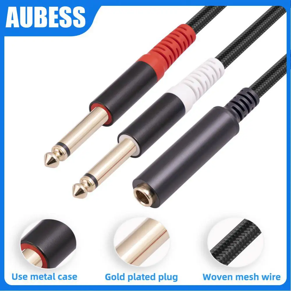 Hifi Audio Cable Anti-interference 1pc Bifurcated Audio Line For Amplifier Noise Reduction Audio Accessories New Dual Rca Mother
Hifi Audio Cable Anti-interference 1pc Bifurcated Audio Line For Amplifier Noise Reduction Audio Accessories New Dual Rca Mother