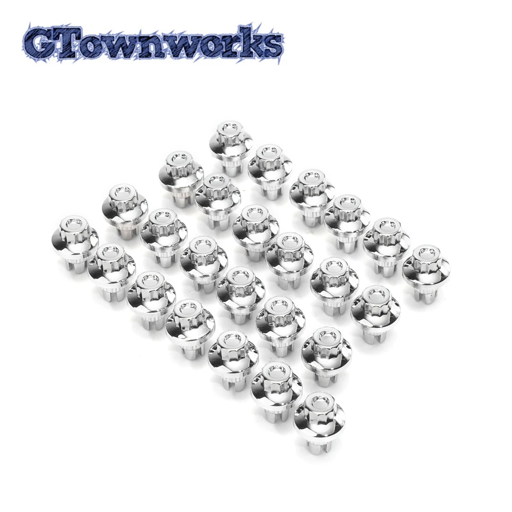 25pcs Wheel Nuts For Universal Rim Cap Lip Screw Bolt Tires Decoration Replacement Car Styling Tunning Parts ABS Plastic
25pcs Wheel Nuts For Universal Rim Cap Lip Screw Bolt Tires Decoration Replacement Car Styling Tunning Parts ABS Plastic