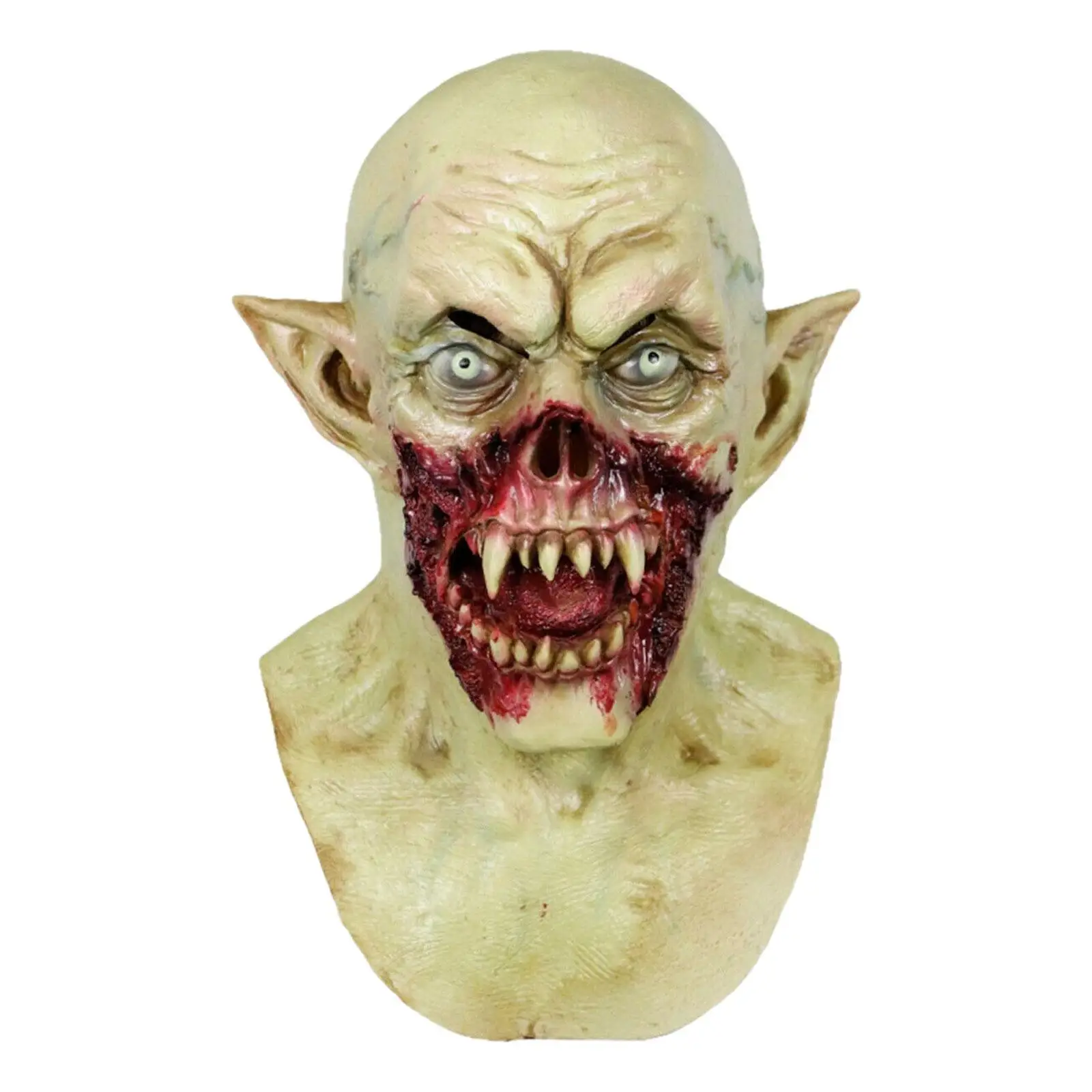 Scary Bat Masks Latex Horror Green Devil Vampire Full Head Cover Headgear Adult Halloween Terror Party Props
Scary Bat Masks Latex Horror Green Devil Vampire Full Head Cover Headgear Adult Halloween Terror Party Props