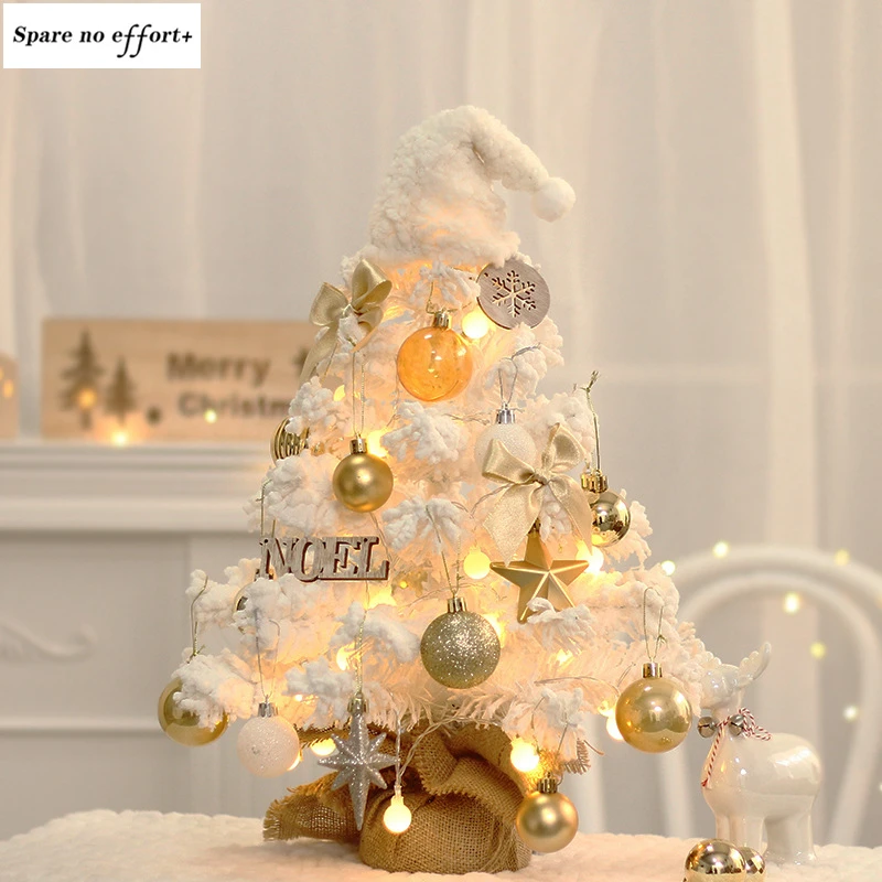 Mini Desktop Christmas Tree Ornaments Flocking Christmas Tree with Led Light Table Decorations Merry Christmas Ornaments
Mini Desktop Christmas Tree Ornaments Flocking Christmas Tree with Led Light Table Decorations Merry Christmas Ornaments