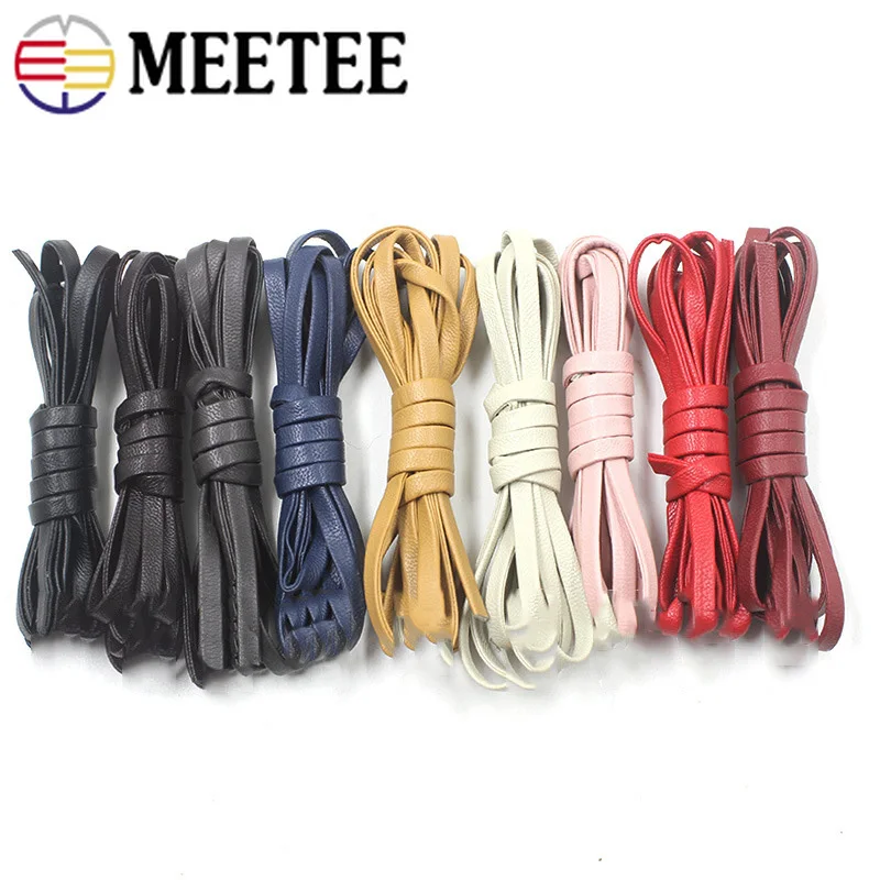 5Meters Meetee 5mm PU Flat Leather Cords Soft Skin for Woven Jewelry Necklace Decoration DIY Crafts Leather Rope Material
5Meters Meetee 5mm PU Flat Leather Cords Soft Skin for Woven Jewelry Necklace Decoration DIY Crafts Leather Rope Material