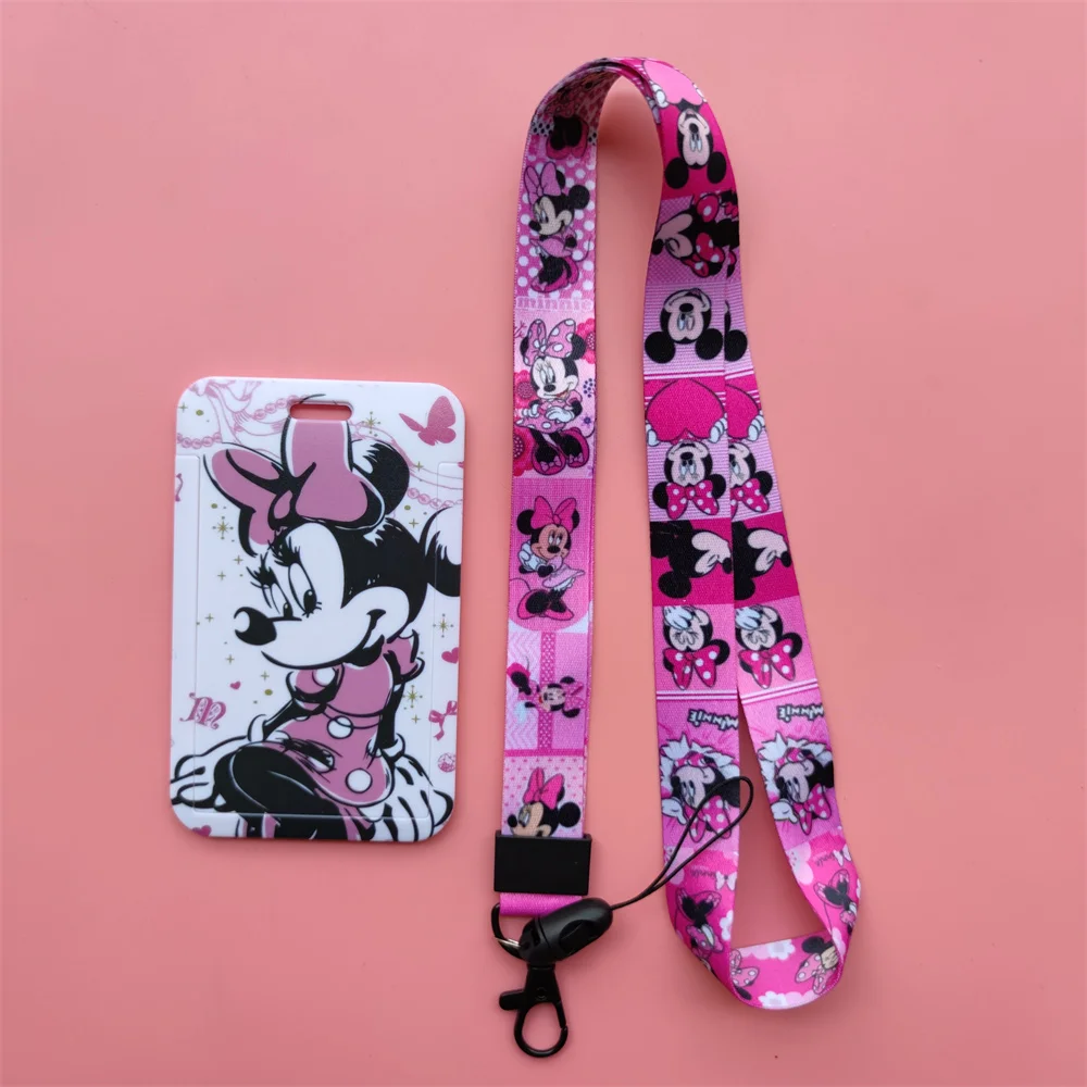 Minnie Disney Identification Card Holder Nurse Hanging Credentials Badge lanyard Business Card Protector
Minnie Disney Identification Card Holder Nurse Hanging Credentials Badge lanyard Business Card Protector