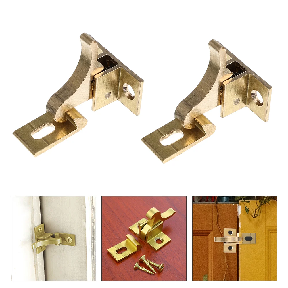 2 Sets Premium Practical Cabinet Door Latches Window Elbow Latches Furniture Locks
2 Sets Premium Practical Cabinet Door Latches Window Elbow Latches Furniture Locks