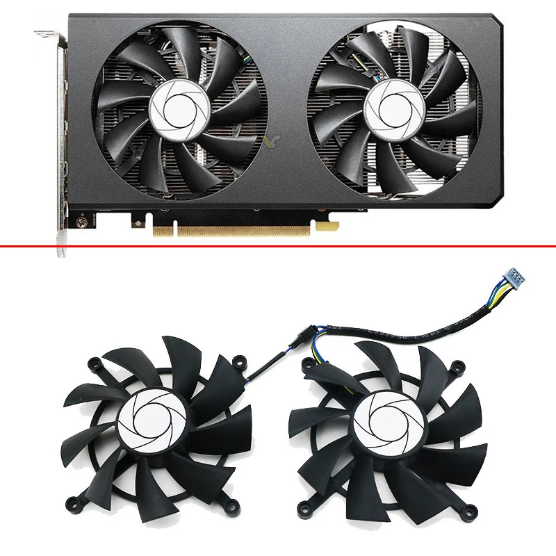 2PCS 85MM 4PIN HA9015H12SC-Z GPU Video Card Cooler Fan Replacement RTX3060 Ti RTX3070 For MSI GeForce RTX 3070 3060Ti Twin Fan
2PCS 85MM 4PIN HA9015H12SC-Z GPU Video Card Cooler Fan Replacement RTX3060 Ti RTX3070 For MSI GeForce RTX 3070 3060Ti Twin Fan