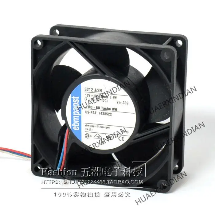 New German 3212 J/2n 9238mm 12V 7.6W Double Roll Server Cooling Fan Assembly Kit
New German 3212 J/2n 9238mm 12V 7.6W Double Roll Server Cooling Fan Assembly Kit