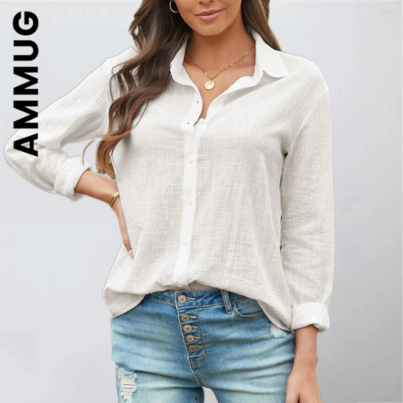 Женская блузка Ammug, Новая повседневная шикарная тонкая женская блузка, мягкие офисные блузки и рубашки, базовая женская блузка, женские топы
Женская блузка Ammug, Новая повседневная шикарная тонкая женская блузка, мягкие офисные блузки и рубашки, базовая женская блузка, женские топы