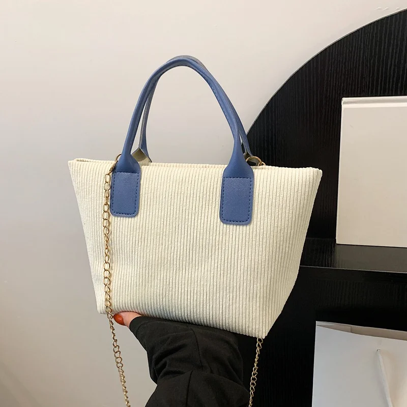 Fashion Corduroy Women's Bag 2023 Trend New Handbags Niche Versatile Bucket Shoulder Bags Female Nylon Handle Crossbody Bags
Fashion Corduroy Women's Bag 2023 Trend New Handbags Niche Versatile Bucket Shoulder Bags Female Nylon Handle Crossbody Bags