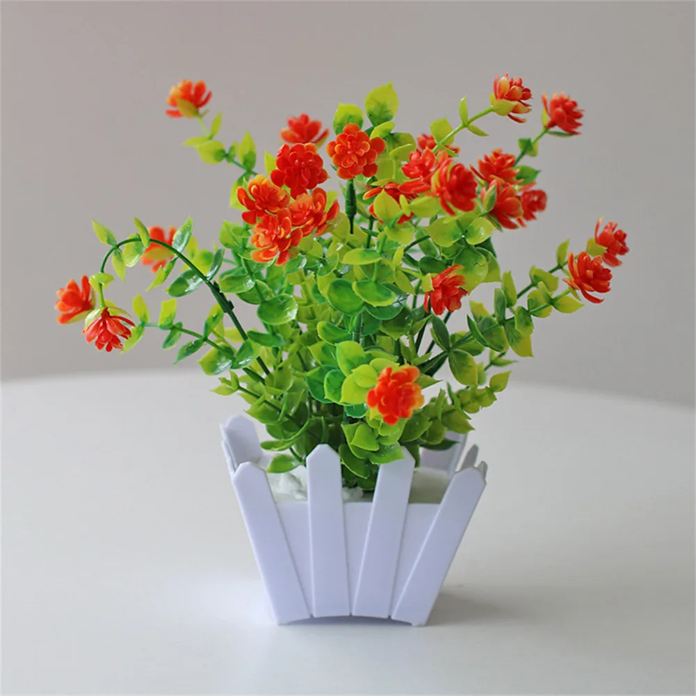 Artificial Flowers Plants Potted Bonsai Eucalyptus Flower Ornaments Decorative Plant Home Decoration Garden Decor
Artificial Flowers Plants Potted Bonsai Eucalyptus Flower Ornaments Decorative Plant Home Decoration Garden Decor