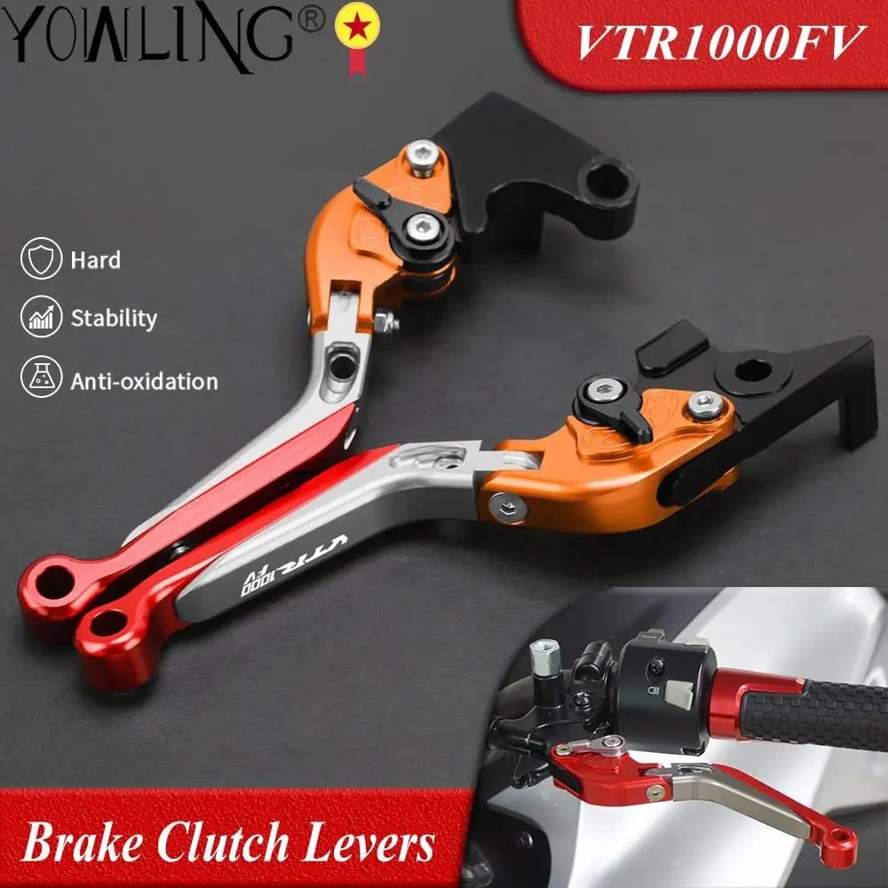 

Motorcycle Brake Clutch Levers Handle For Honda VTR1000 VTR 1000 FV/FW/FX VTR1000FV VTR1000FW VTR1000FX FIRESTORM 1997 1998 1999