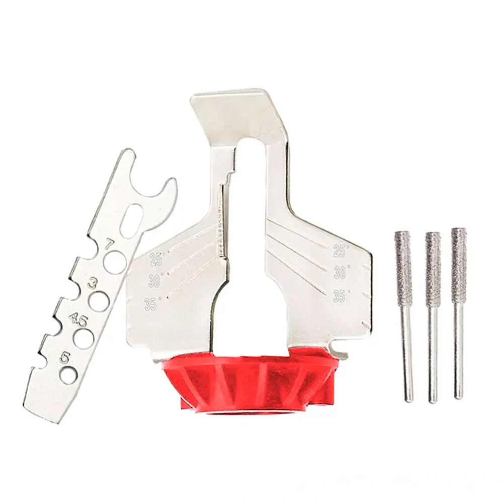 Sharpening Attachment Rotary Tool Chain Saw Sharpener Attachment Chainsaw Sharpener Guide Drill Adapter Head Ruler
Sharpening Attachment Rotary Tool Chain Saw Sharpener Attachment Chainsaw Sharpener Guide Drill Adapter Head Ruler