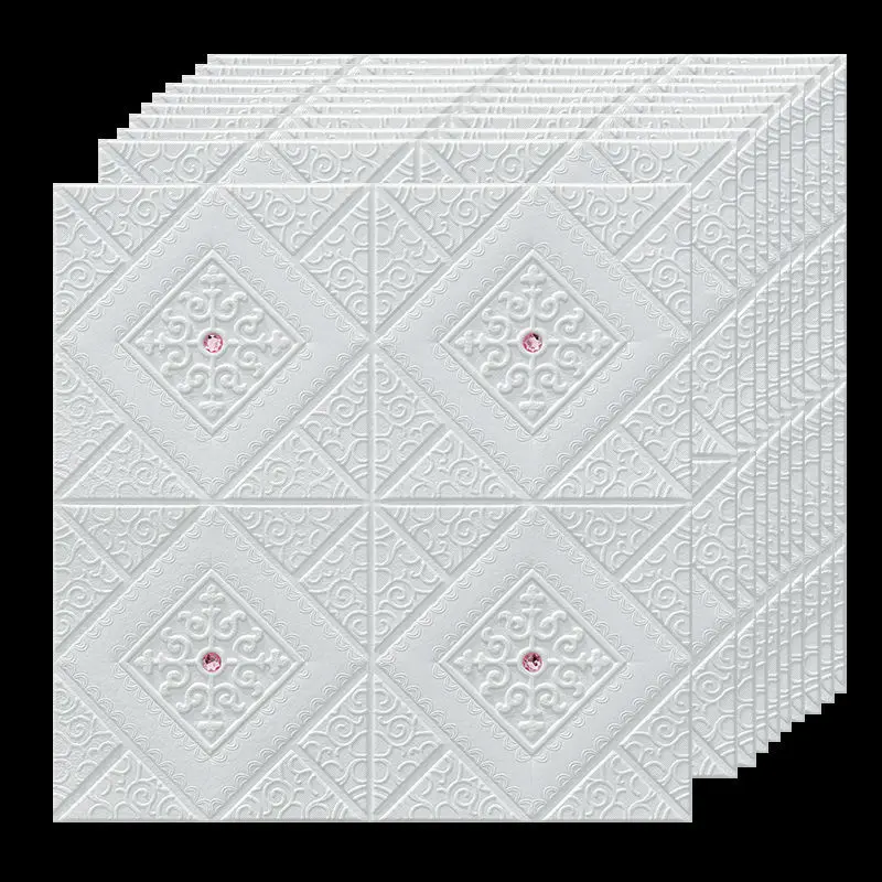10PCS Pineapple Grid Sticker Diamond 3D Wall Sticker for TV Background Living Room Bedroom Wall Decor DIY Self-adhesive Stickers
10PCS Pineapple Grid Sticker Diamond 3D Wall Sticker for TV Background Living Room Bedroom Wall Decor DIY Self-adhesive Stickers