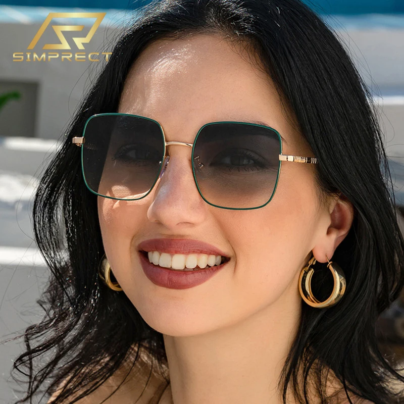 SIMPRECT Square Oversized Sunglasses Women / Men 2022 Luxury Brand Designer Sun Glasses Fashion Retro Vintage Shades For Women
SIMPRECT Square Oversized Sunglasses Women / Men 2022 Luxury Brand Designer Sun Glasses Fashion Retro Vintage Shades For Women